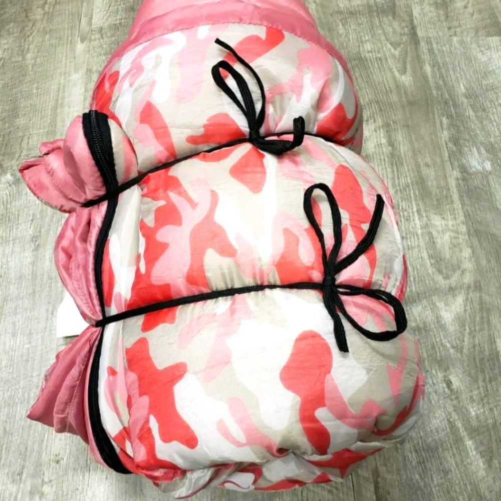 PINK Camo Kids Sleeping Bag Ozark Trial